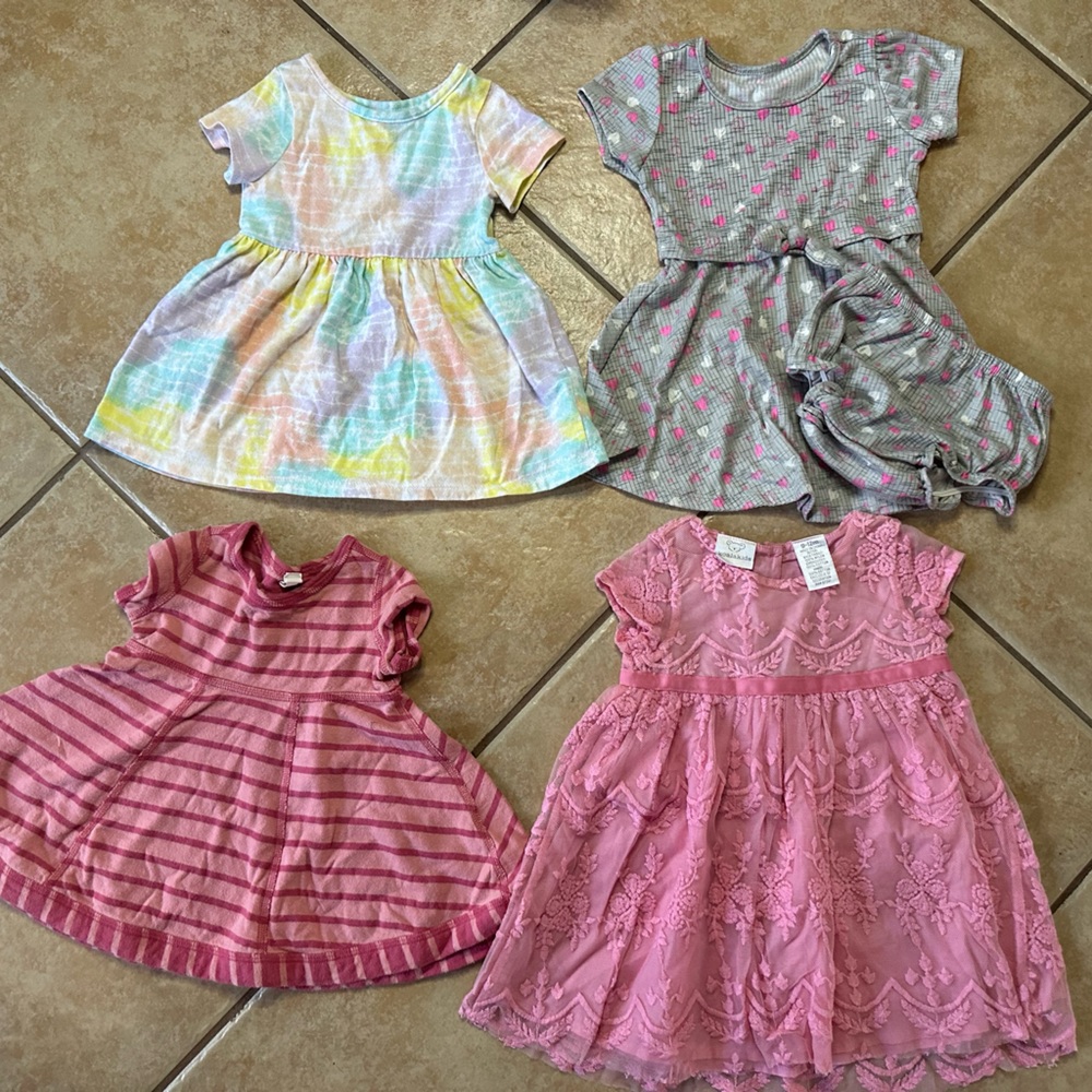 COPY - Baby girl Dress Bundle 12M